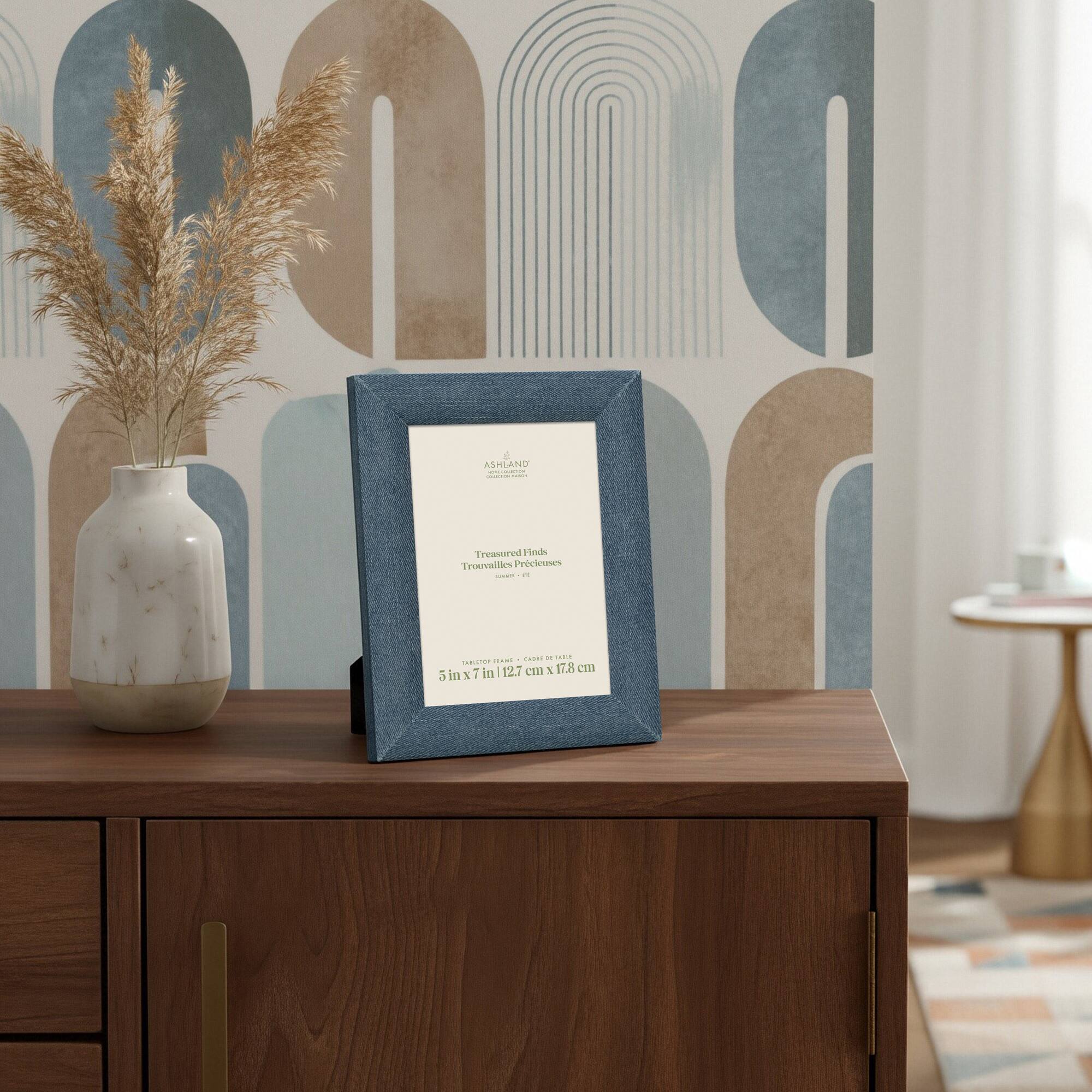 5" x 7" Denim Tabletop Frame, Treasured Finds by Ashland®
